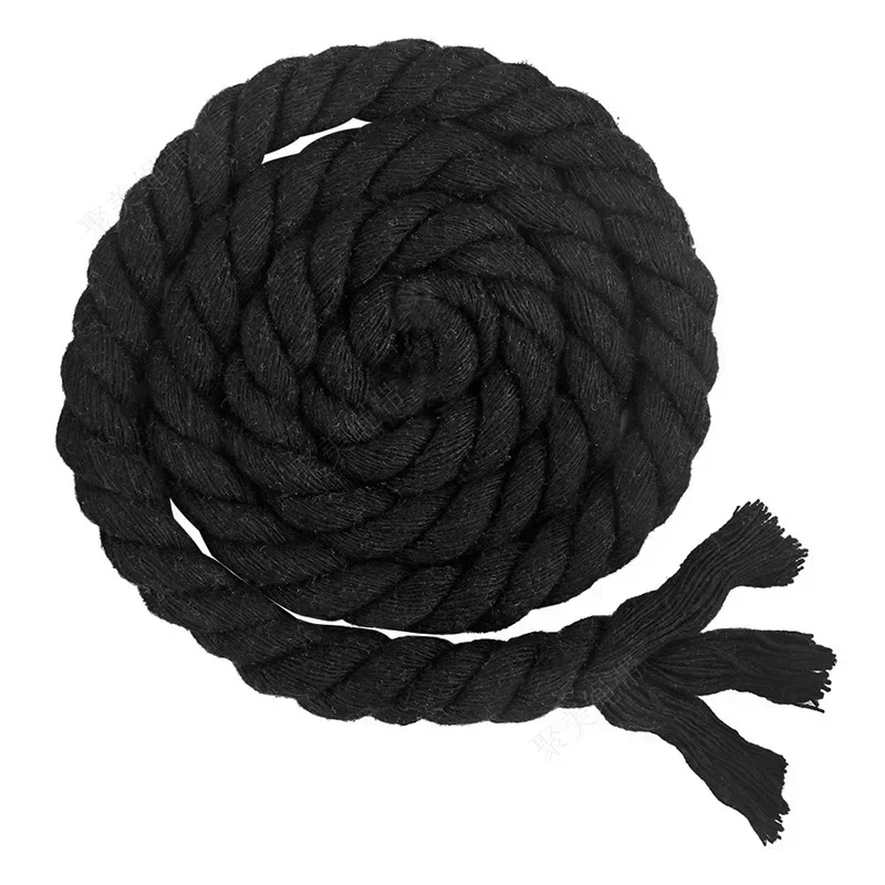 2 Meter 5–20 mm, 3 Aktien, Makramee-Baumwollseil, geflochten, gedrehte Schnur, DIY-Dekoration, Seile, Tasche, Bastelschnüre, Nähzubehör