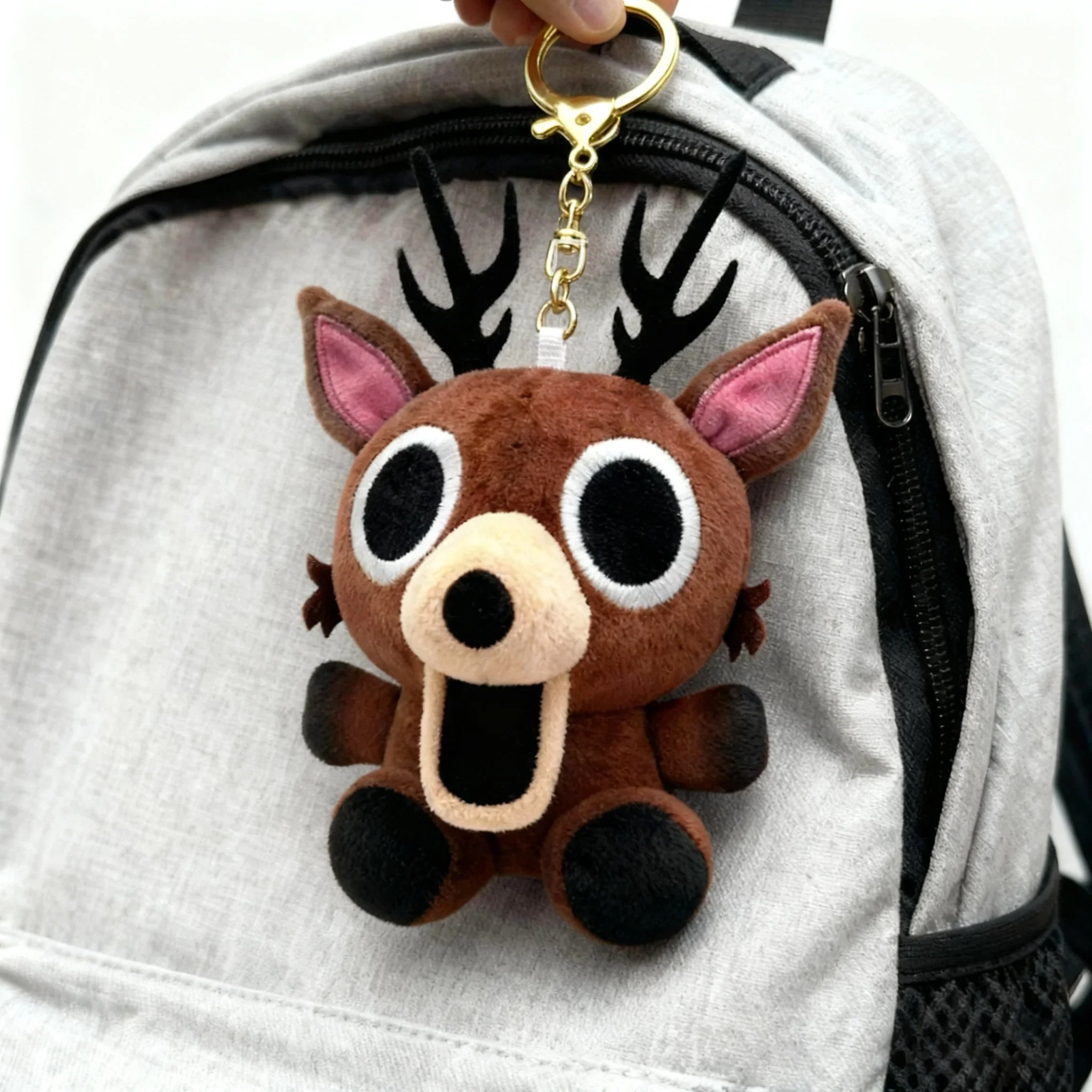 

2025 New 99 Nights In The Forest Plush Game Merchandise Brown Stand And Sit Elk Deer White Owl Stuffed Doll Pillow For Kid Gifts