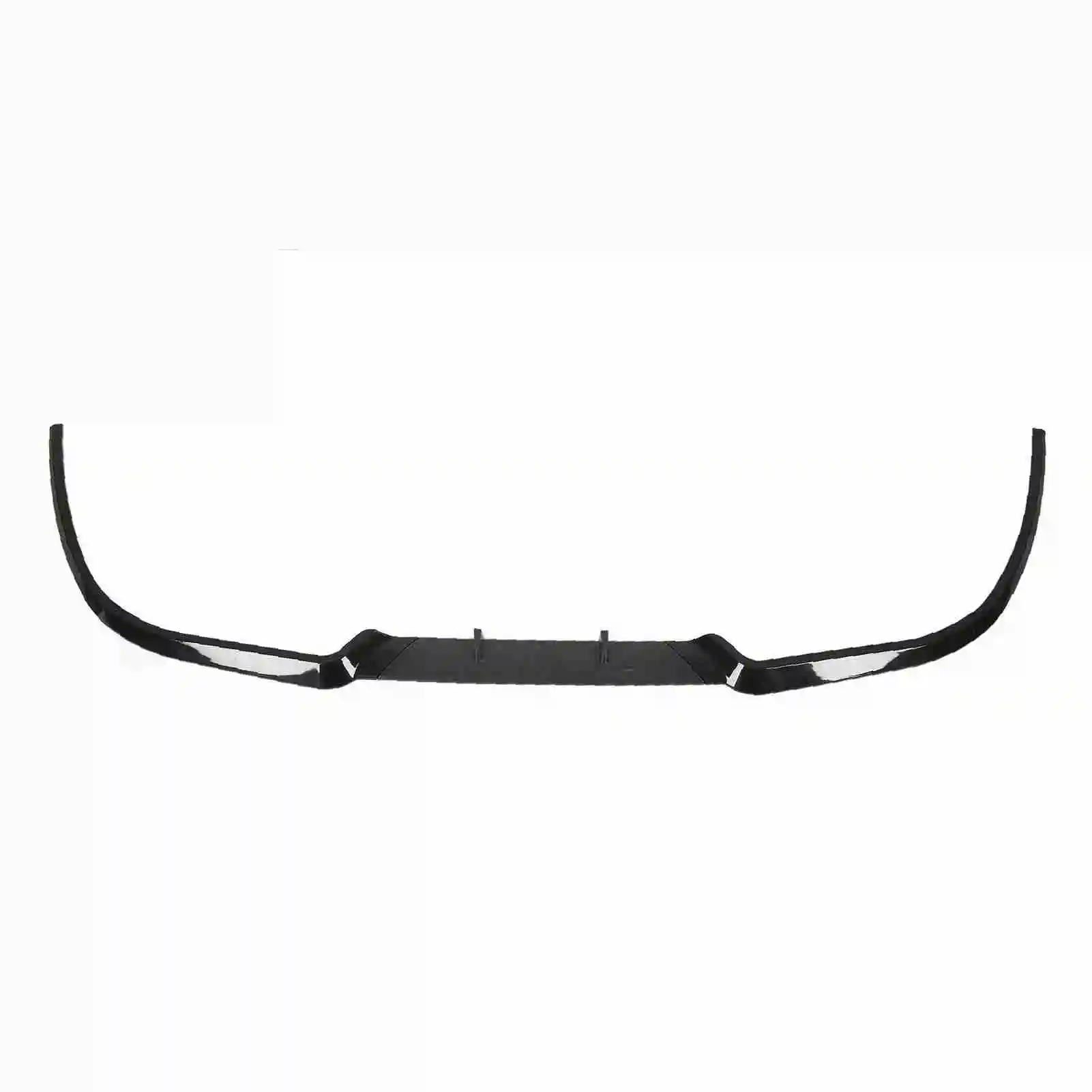 

Front Bumper Lip Separator Replacement 114cm for Seat Leon - Glossy Black Impact Resistant Front Bumper Protection Lip