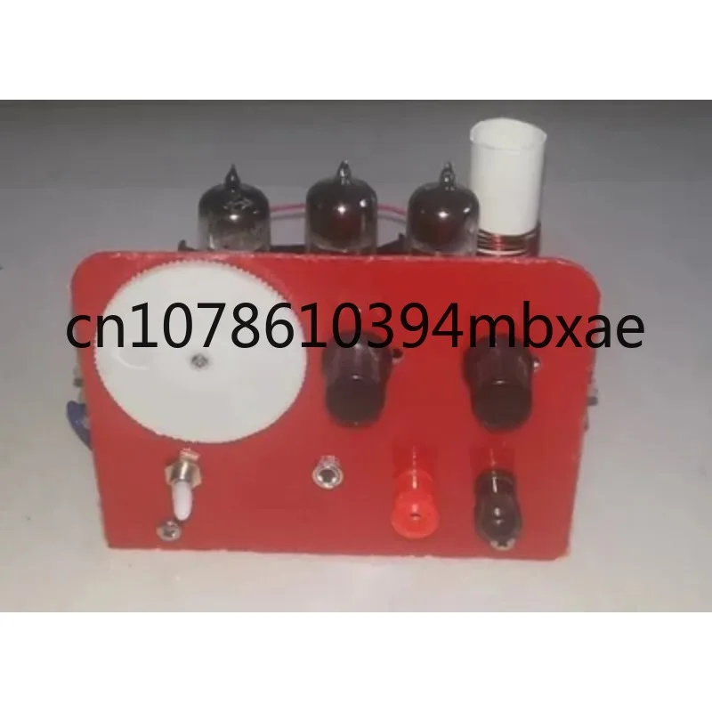 Imagem -02 - Regenerativa dc Shortwave Tubo Radio Kit Faça Você Mesmo cw Ssb Receptor Três Lâmpada Alimentado por Bateria