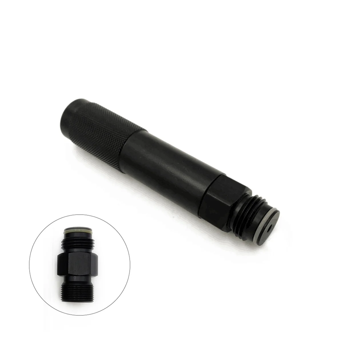 

A002 Co 2 Capsule Cylinder Quick Change Adapter with G1/2-14 Threads Adaptor for Cylinder Air Tool