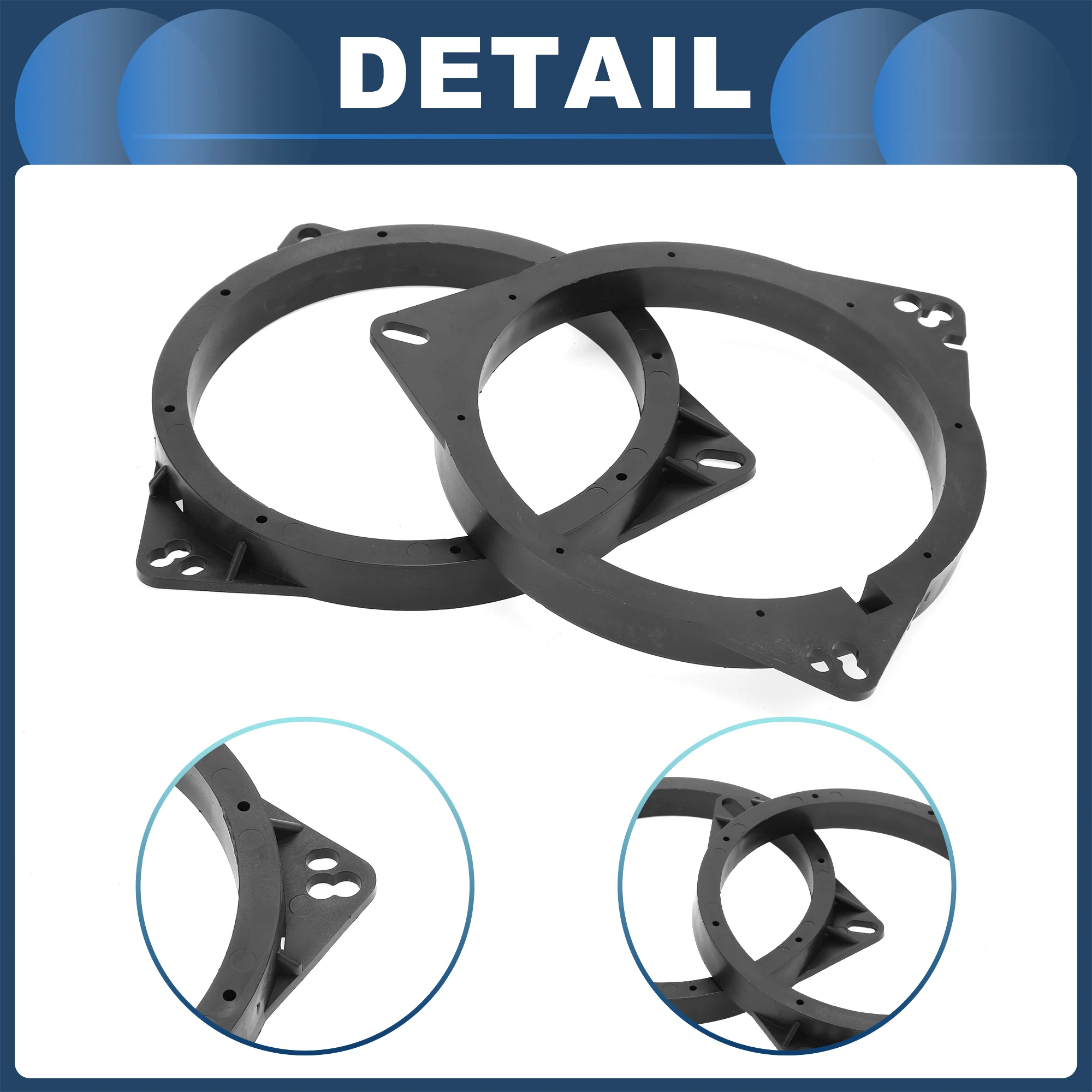 UXCELL Luidspreker Spacer Ring Tweeter Luidspreker Spacer Adapter voor Renault Trafic 2-delig