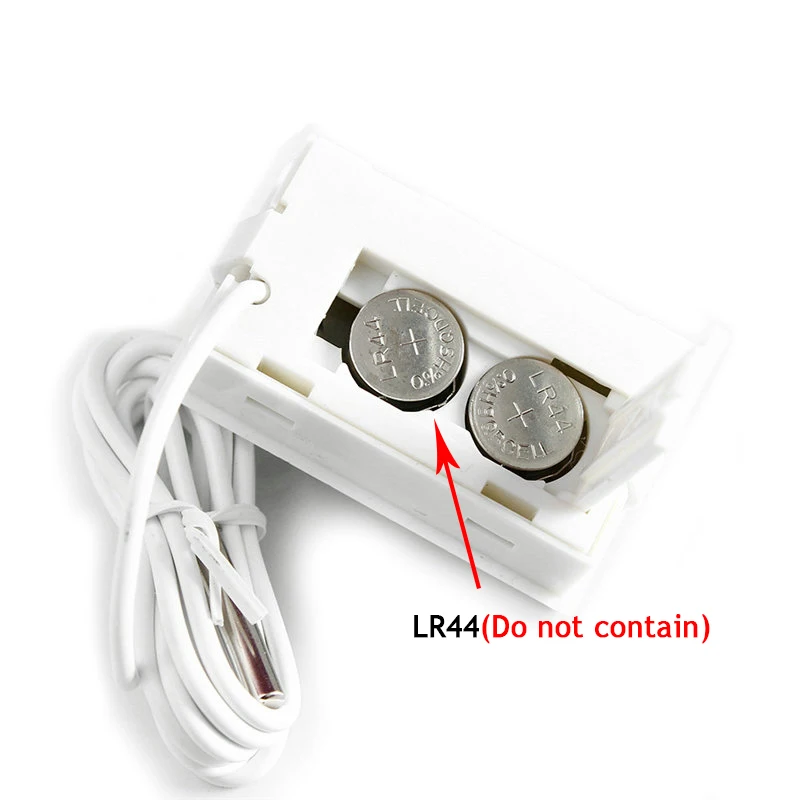 LCD Digital Thermometer For Freezer Temperature -50~110 Degree Refrigerator Fridge Thermometernd Outdoor Waterproof Probe