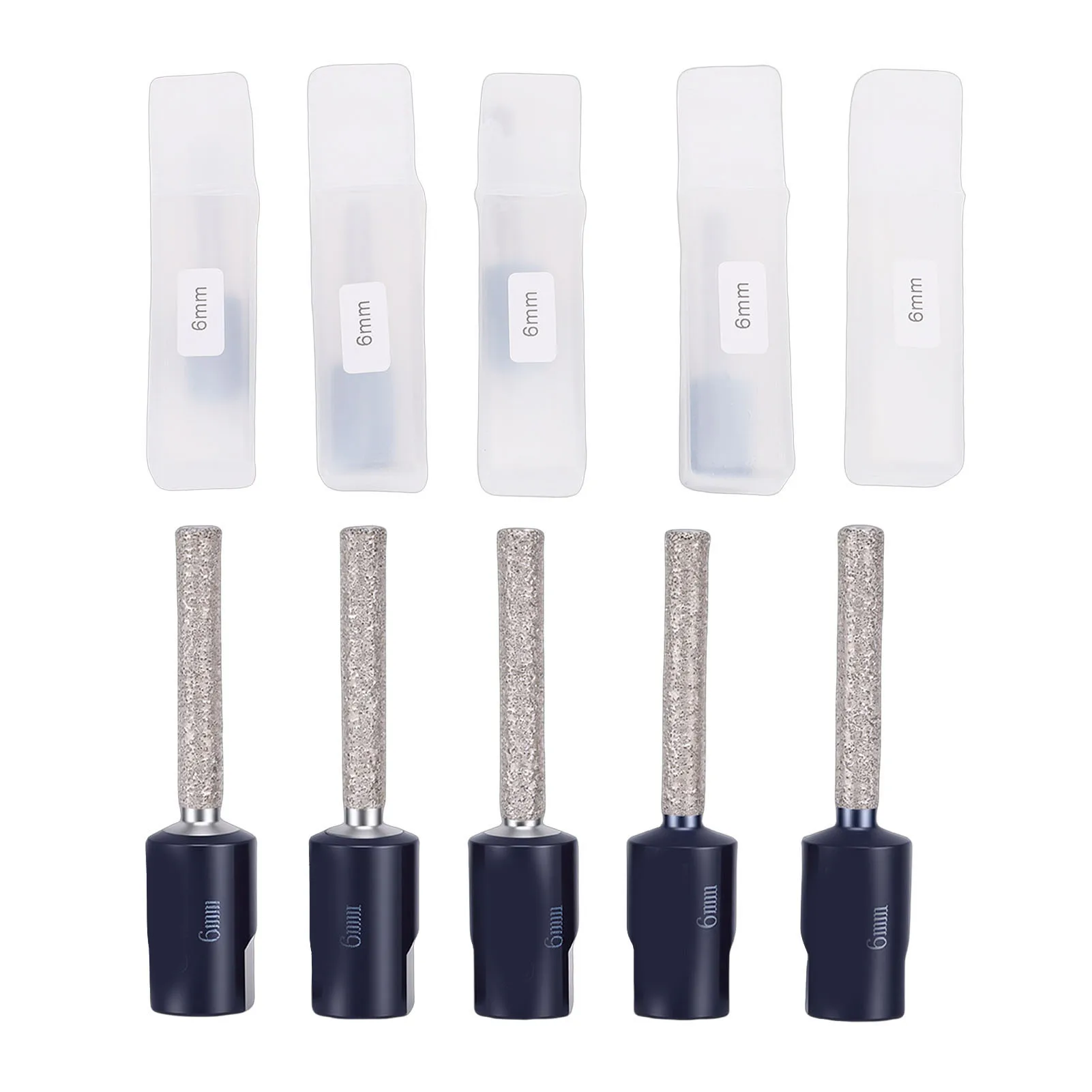 conjunto-de-5-brocas-diamantadas-a-seco-de-6mm-com-haste-m10-alta-dureza-para-perfuracao-de-ceramica-granito-e-marmore