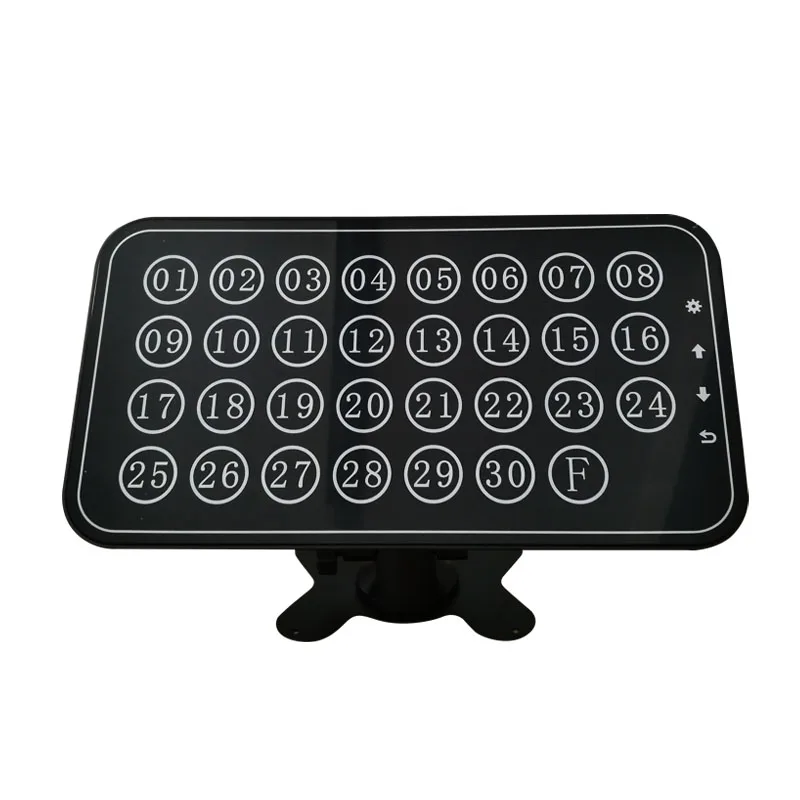 Waiter Call System Restaurant Call Bell Button Kitchen Table Pager Wireless Calling System 1 Display 10 Buttons and 2 watches