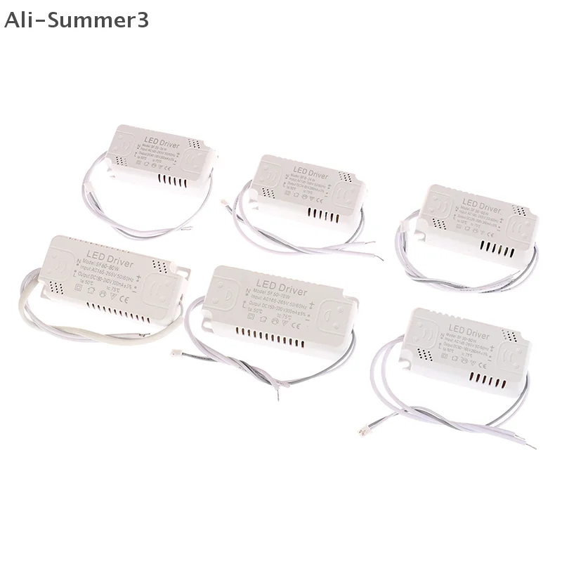 

Светодиодный драйвер 300 мА, плата 8-24 Вт, 20-36 Вт, 30-50 Вт, 36-60 Вт, 50-70 Вт, 60-80 Вт, светодиодный блок питания, освещение для драйвера, светодиодный светильник