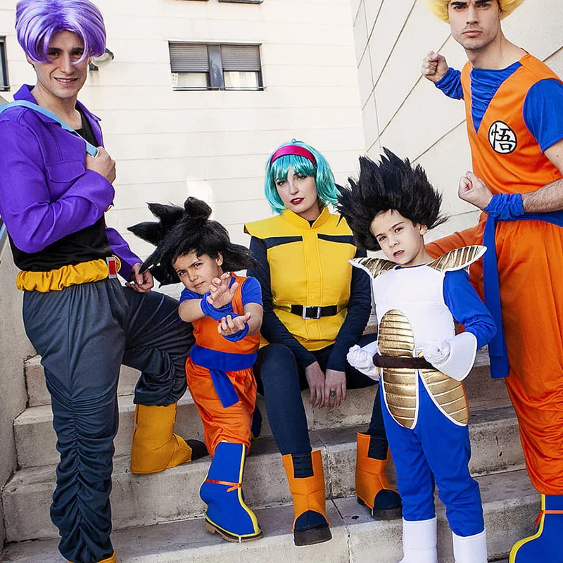 

New Children's Boys And Girls Z Goku Full Set Of Training Clothes Cosplay Anime Costumes For Fashion Show