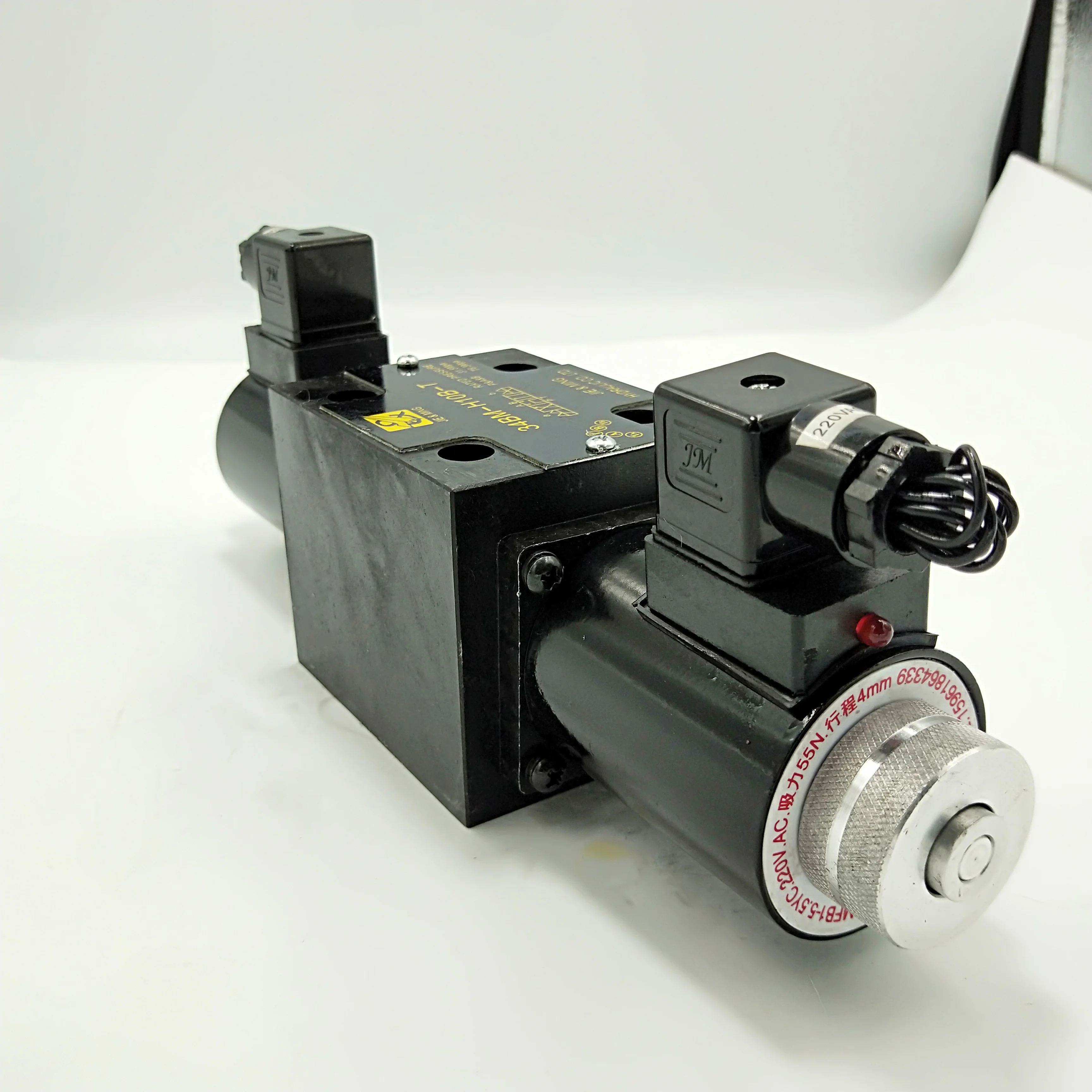 صمام الملف اللولبي الهيدروليكي 34EO 34BM من 34BM-H10B-T 34EO-H1OB-T 24V 34BO-H10B-T 220V 34EY-H10B-T 24V 34BY-H10B-T 220V صمام #3