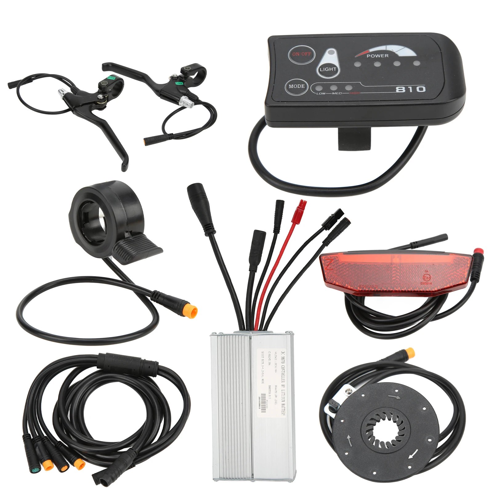 

Электрический водонепроницаемый контроллер 36 В/48 В, 30 А с комплектом дисплея S810 для двигателя 36 В/48 В, 1000 Вт, комплект дисплея контроллера 1000 Вт