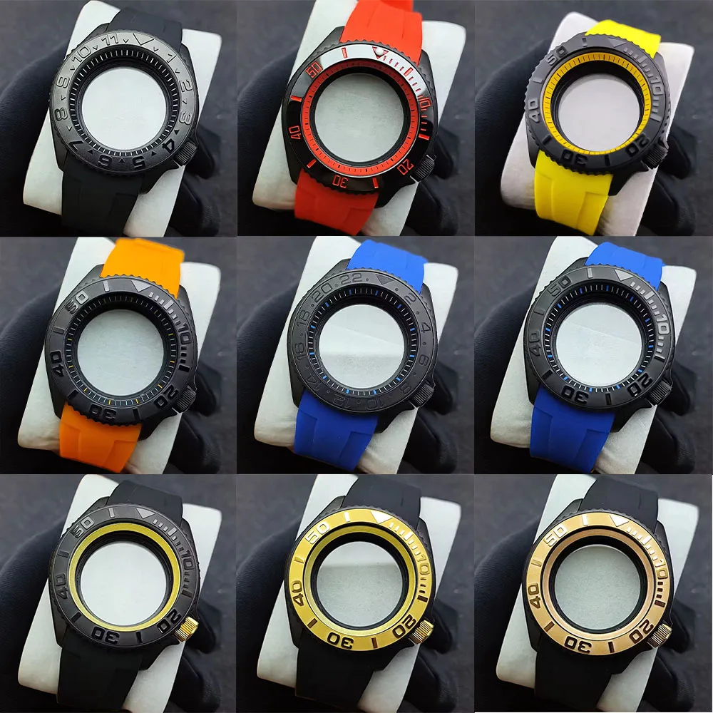 

Корпус часов SKX007 42 мм, стальной, черный матовый, водонепроницаемый, с сапфировым стеклом, для механизмов NH35 и NH36, модификации для циферблатов 28,5 мм.