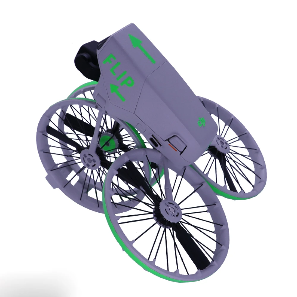 Djiフリップドローン用の明るいステッカー、デカール、傷防止、保護フィルム、夜間安全、クールなフライトアクセサリー、装飾