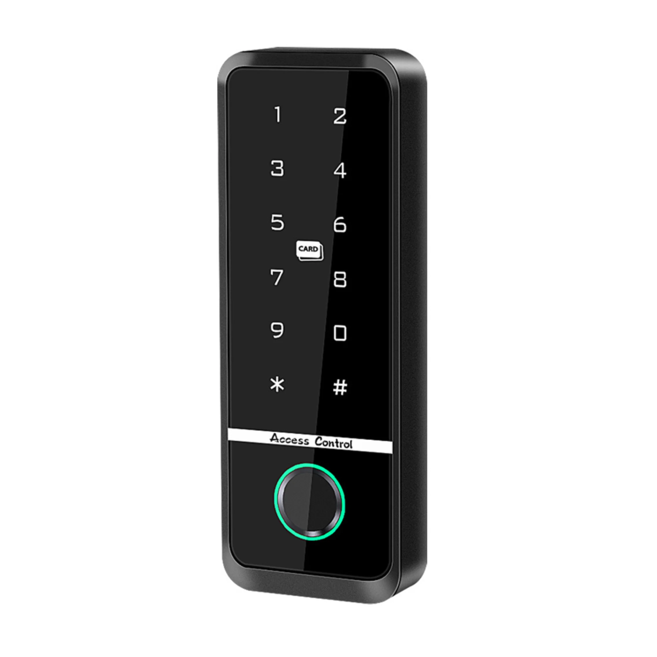 2026 Hot！Biometric Fingerprint RFID Access Control Keyboard Outdoor Waterproof Backlight Keypad Standalone Controller Lock