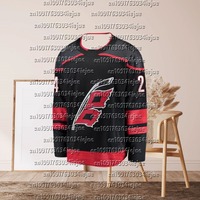 MOTO24-25 Adult Carolina North American League Jerseys motoTraining Jerseys Sports Jerseys With Long Sleeves 20 Number/Aho 3D