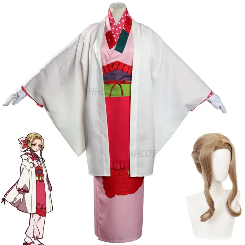 

Anime Toilet Bound Hanako Kun Yako Cosplay Costumes Woman Kimono Party Outfits Miko Party Outfits Halloween Carnival Uniform