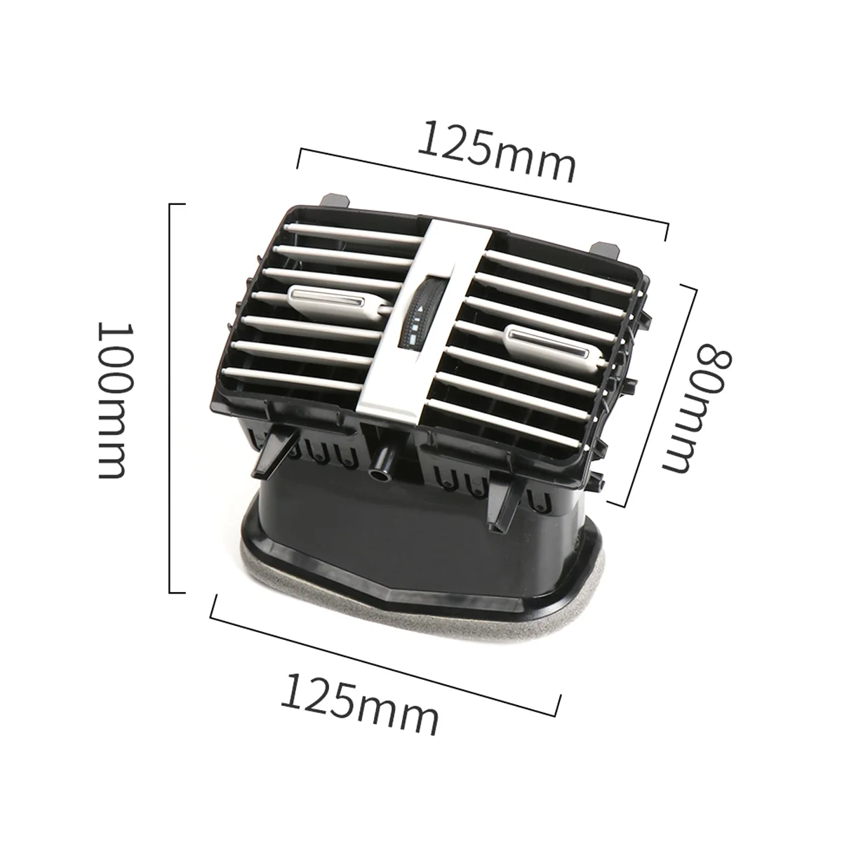 

Black Rear Air Conditioner AC Vent Assembly Ventilation Grille for Mercedes W156 W176 W246 W117 a B CLA GLA 2468300502