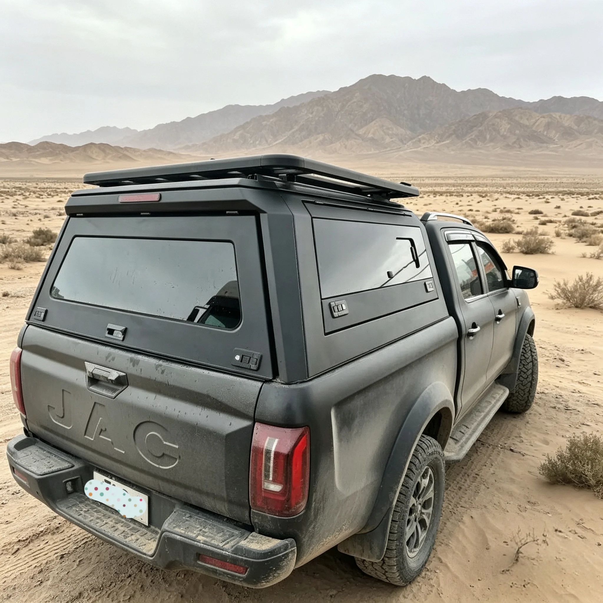 For T9 2023+ T6 T8 Pickup Hard Top Aluminum Alloy Lightweight Fuel Saving Waterproof Dustproof Tailbox No-Drill Installation