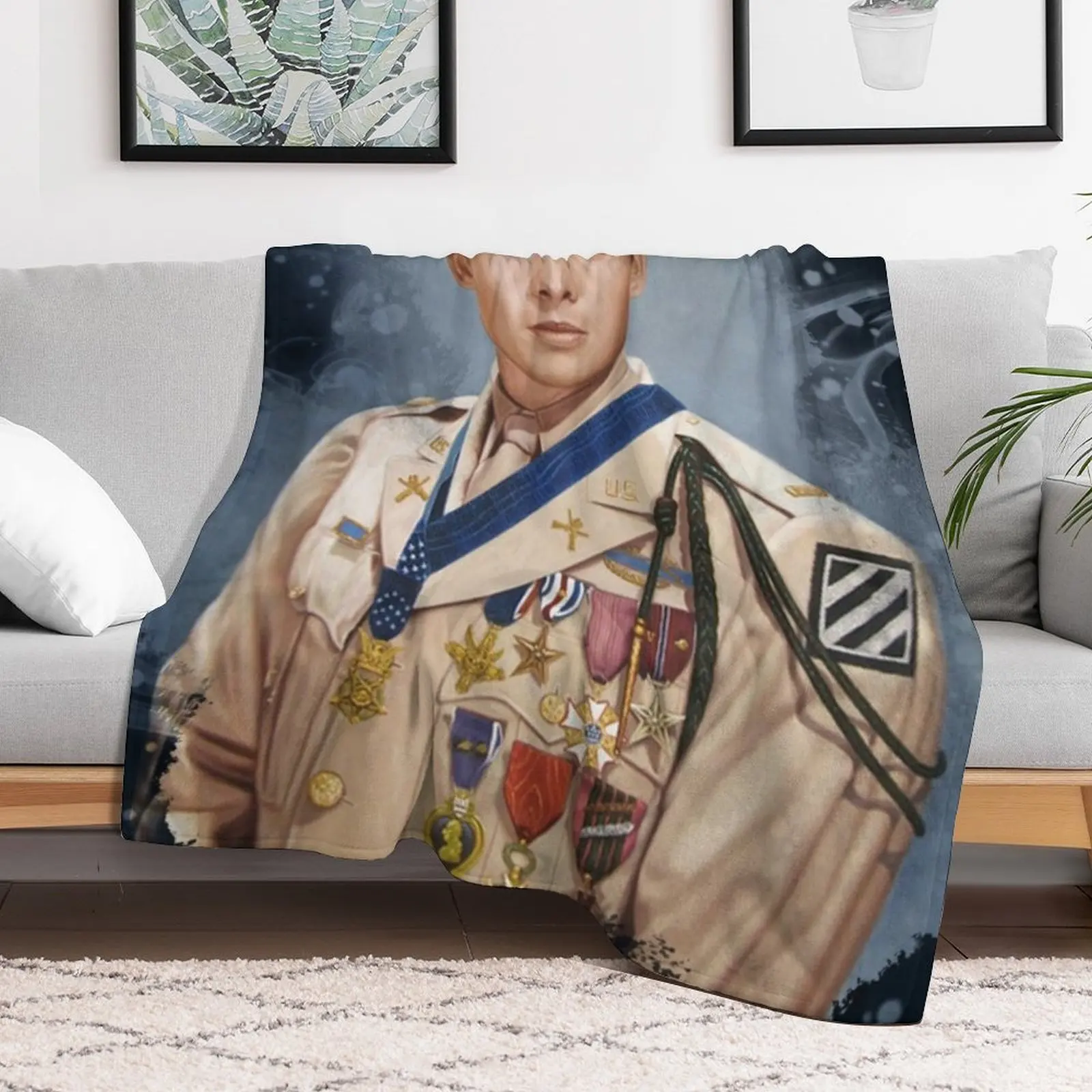 audie murphy Throw Blanket For Baby Kid'S Blankets