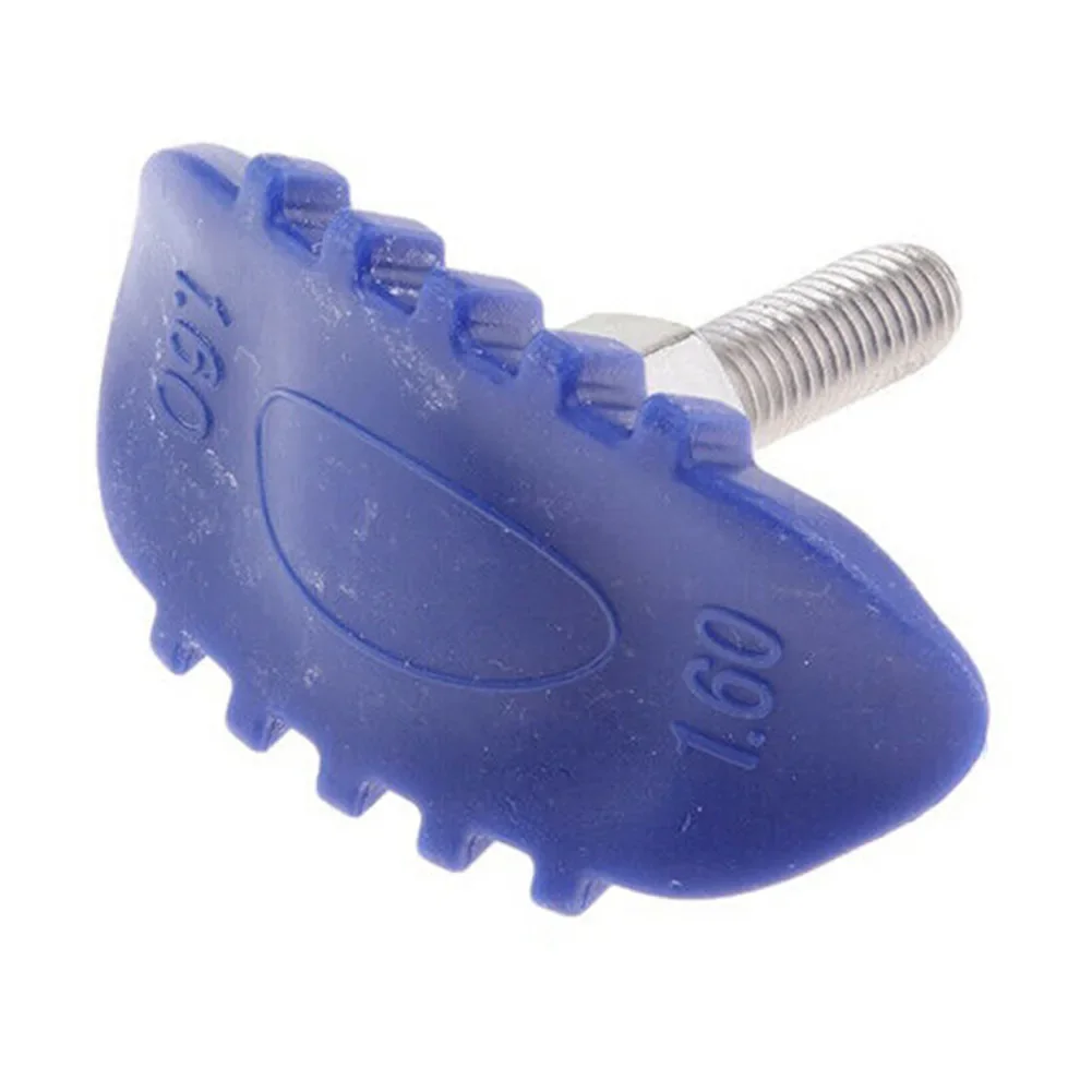 Moto Motocross Enduro Wheel Rim Lock Blocco Pneumatico Blu Blocco facile da installare Pneumatico in metallo Proteggi contro l'abrasione