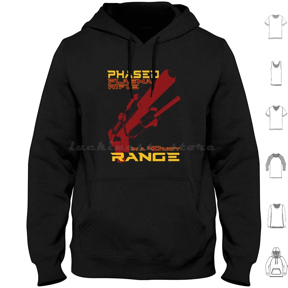 Phased Plasma Rifle In A 40 Watt Range Hoodies Long Sleeve Terminator Judgement Day Skynet Cyberdyne John Connor Movie