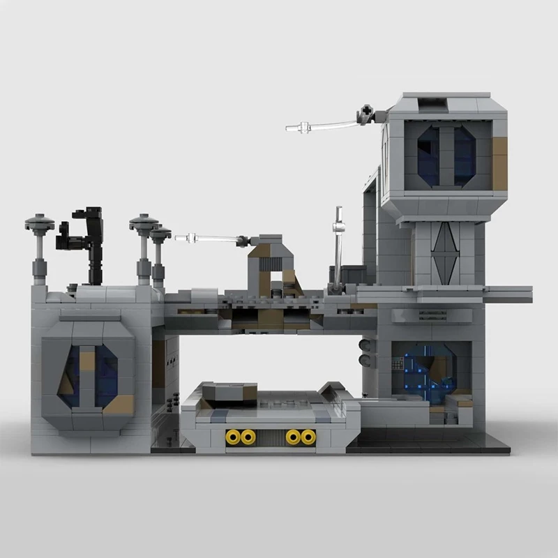 1606pcs MOC Star Battle Liberation Mandalore Model Building Blocks Architecture Creative Collection Education Assemble Brick