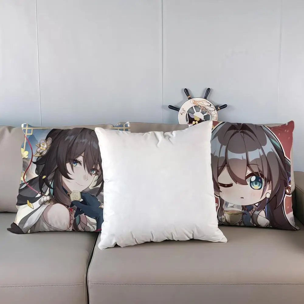 

Honkai Star Rail Pillow Case Multi sized car seat cushions, luxurious home office, sofa decorative pillowcases