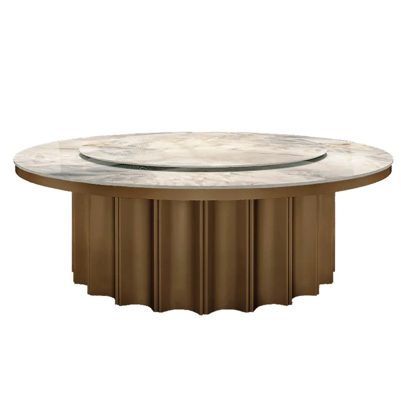 Induction Cooker Big Round Table 1.3-5 Hotel Clubhouse Restaurant Villa