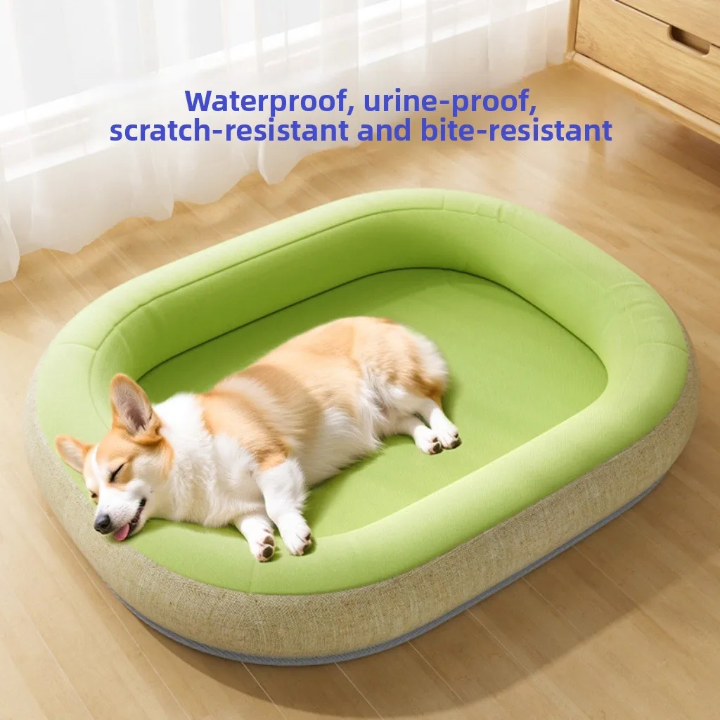 

Водонепроницаемый, устойчивый к укусам, моющийся, универсальный, всесезонный, дышащий коврик для кошек и собак (средних и мелких пород) для сна и туалета.