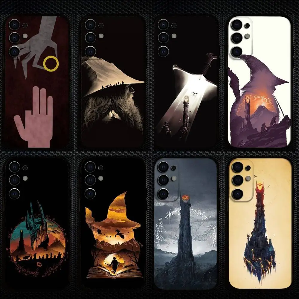 

The L-Lord R-Rings Phone Case For Samsung S25,S24,S23,S22,S21,S20,Plus,Fe,Lite,Others Soft Black Cover