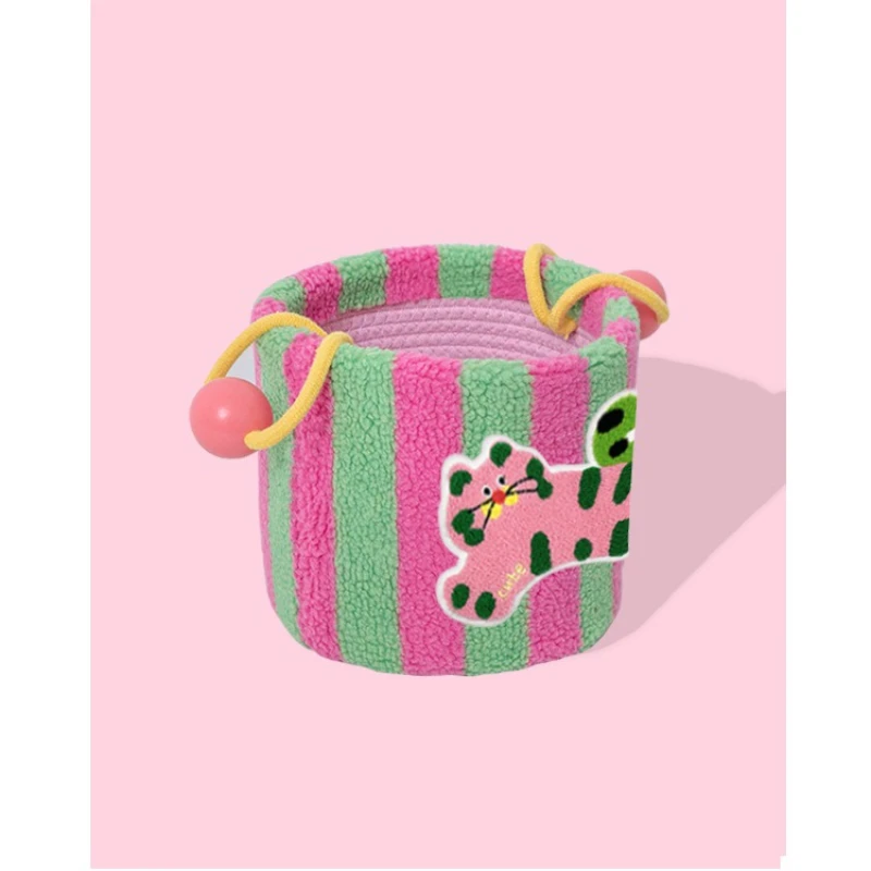 

Cartoon Cat Storage Basket, Cute Snack Toy Storage Bucket, Entrance Desk Storage Box, Organizing Miscellaneous Kitchen Organizer