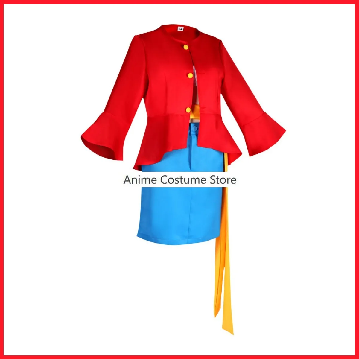 Anime Monkey D. Rufy Costume Cosplay cappello di paglia ragazzo femminile rosso top gonna uniforme erba scarpe donna Sexy carnevale vestito di Halloween