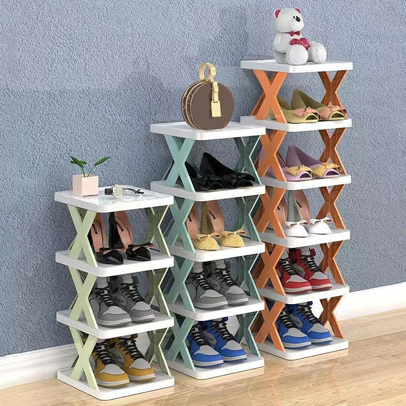 Shoes Rack Storage Organizer Detachable Shoe Rack Space Saving Family Household Rack Multi Layer Simple Shoes Shelf