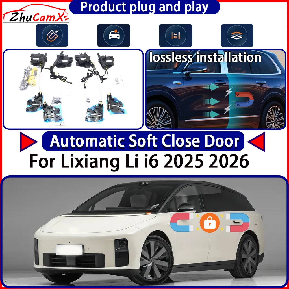

OEM Electric Door Lock Actuator for Lixiang Li i6 2025 2026 Soft Close Door Kit Power Latch System Auto Pull Door Easy Pull Door