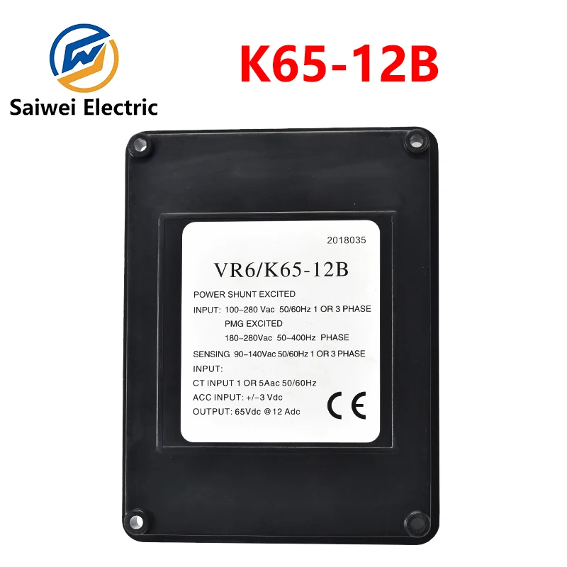 K65-12B K125-10B Regolatore automatico di tensione AVR VR6 per parti aftermarket del generatore Caterpillar