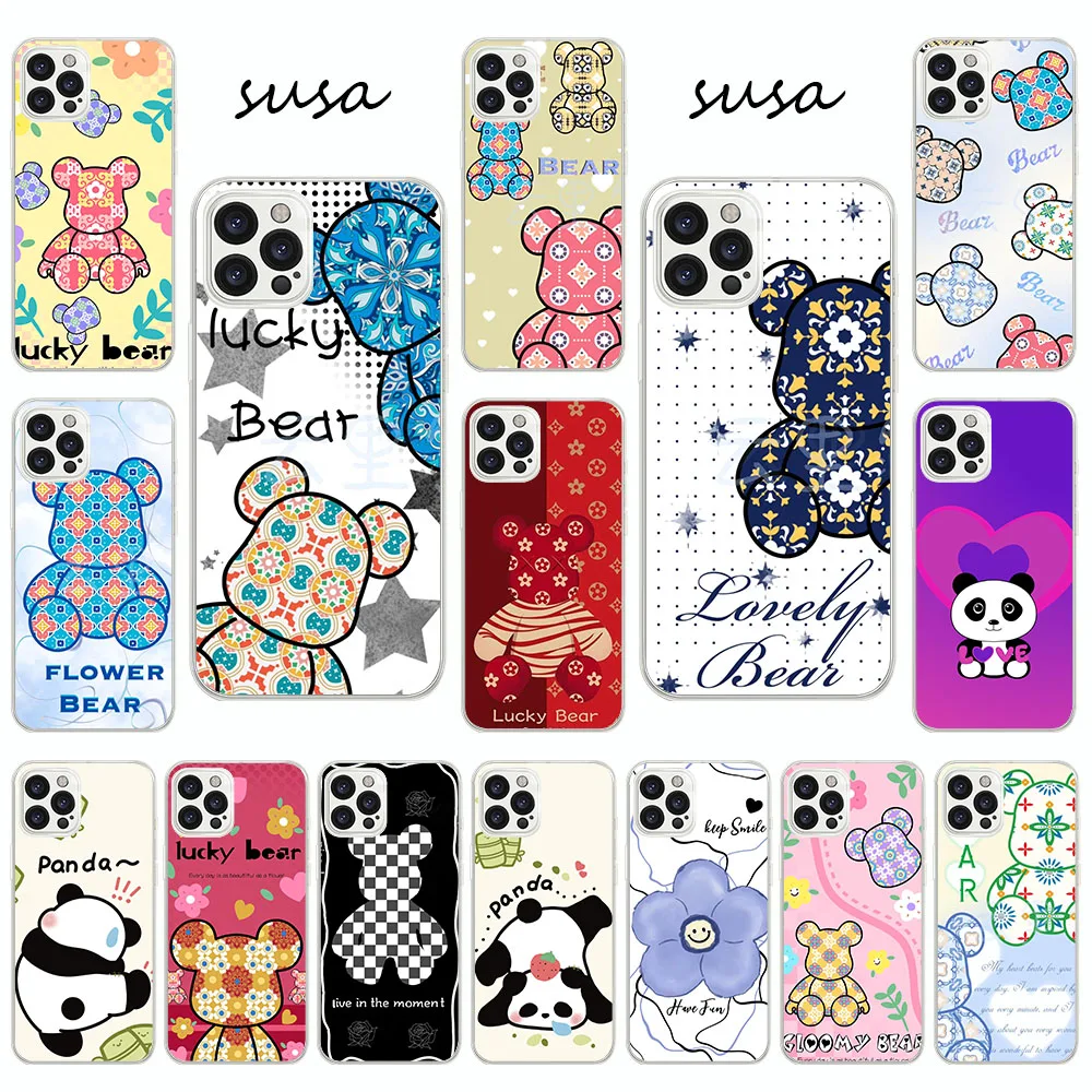 Силиконовый чехол для Moto One Zoom Action Hyper Macro Vision E4 E5 G6 G7 Fusion Play Plus Power KK-43 Lucky Bear Силиконовый чехол для Moto One Zoom Action Hyper Macro Vision E4 E5 G6 G7 Fusion Play Plus Power KK-43 Lucky Bear