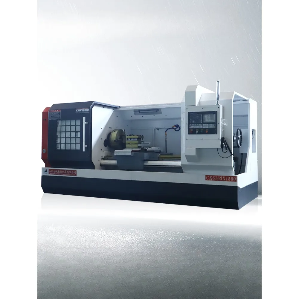 Customized CNC lathe CK6180/6163 precision high heavy cutting horizontal lathe integral bed heavy CNC machine tool