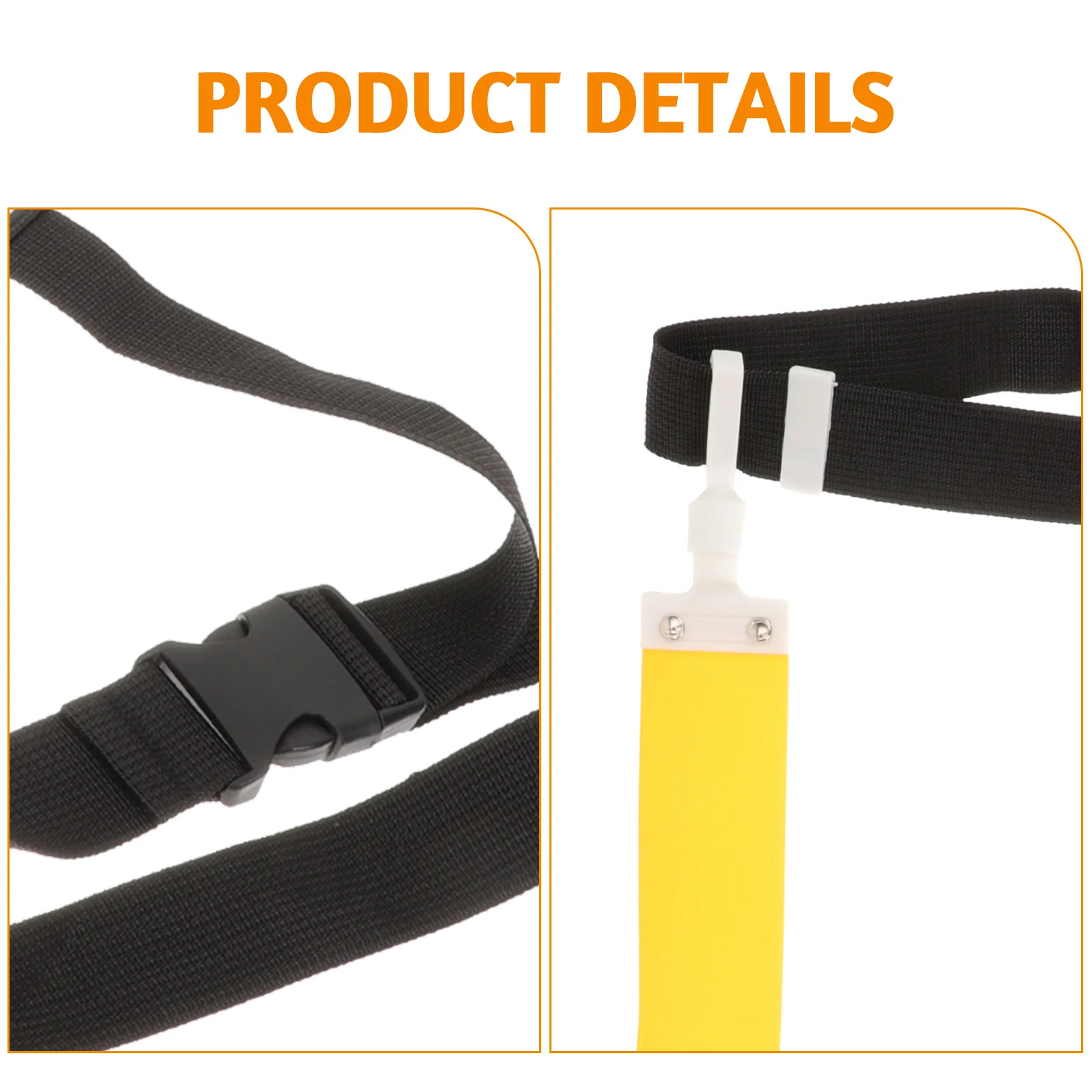 

Adjustable Football Waist Flag Belt Multi-Use Rugby Gear Loud Sound Tackle Belt For Adults Outdoor Sports Training