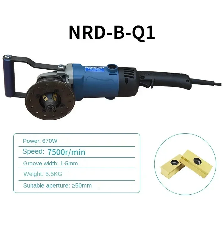 New Hand-held Arc Curve Flat Beveling hine Milling Of Pipe Plate Chamfered Round