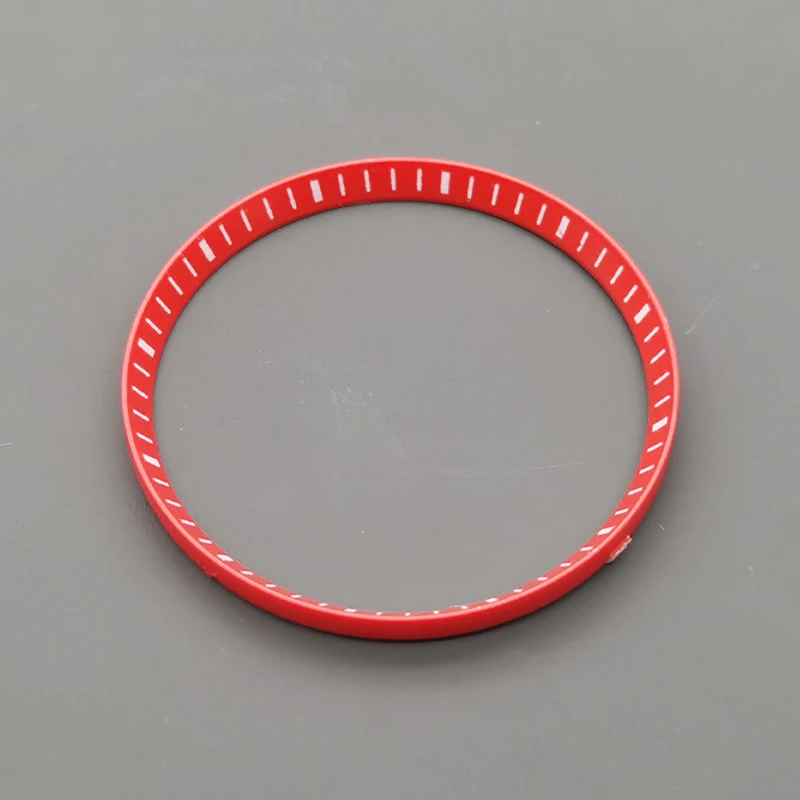 Dia 30.5mm Chapter Ring Fits SKX007 SRPD SKX009 Watch Cases Plasticsr Inner Ring NH35 NH36 Watch Case Refitting Parts