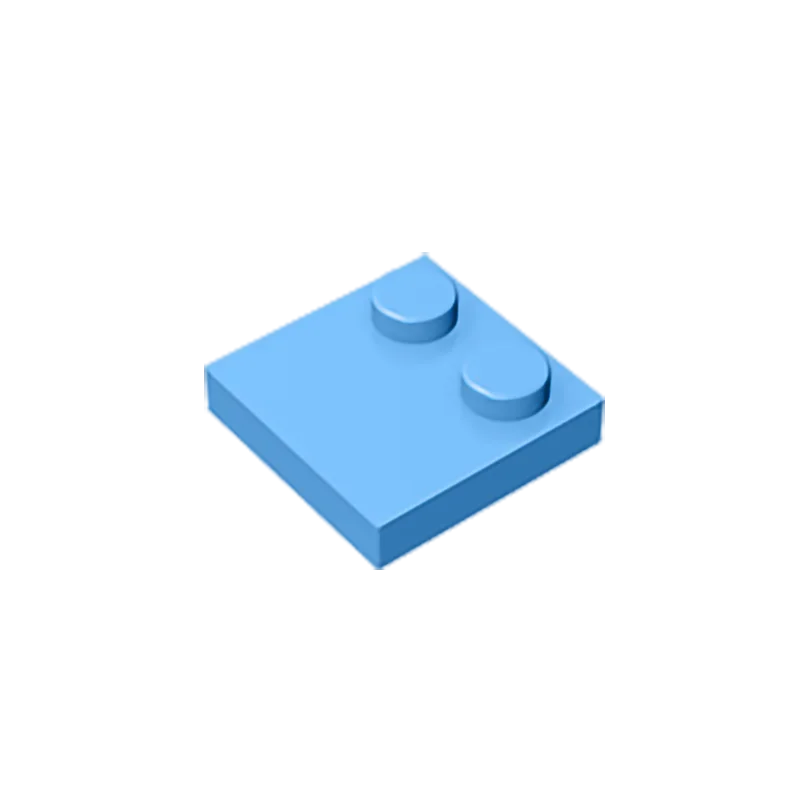 Azulejo Senbo GDS-1483, modificado 2 x 2 con tachuelas en el borde compatible con lego 33909 piezas de juguetes para niños