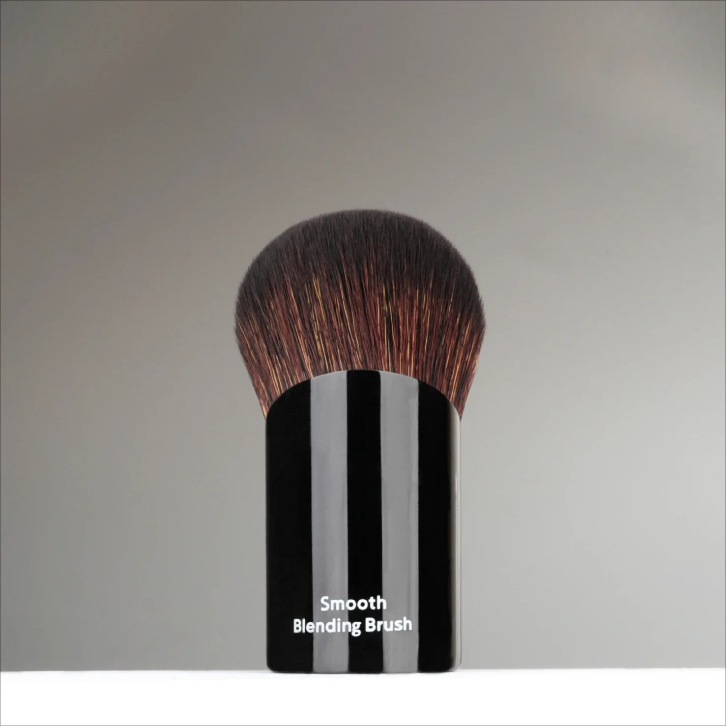 Kabuki Smooth Blending Makeup Brush Angled Portable Travel Powder Foundation Cosmetic Tool with Synthetic Hair