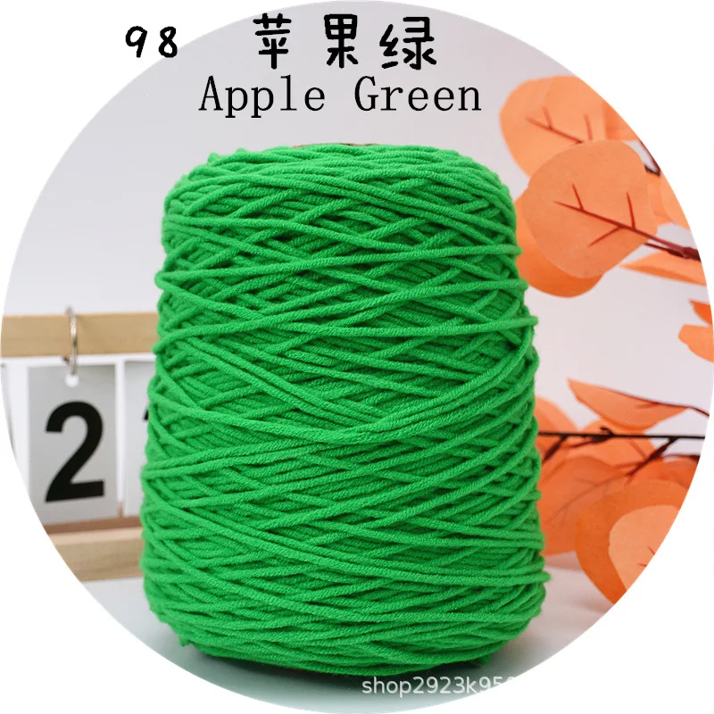 400g Tufting Gun Speciaal 8-strengs melkkatoen Acryl Uitsteeksel Lijn Poke Borduren Diy Kussen Tapijt Aangepast Tufting Garen