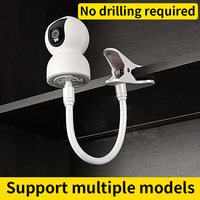 Video monitoring clip - No drilling required. Can be attached freely. Supports multiple models. Compatible with Xiaomi, TP-LINK,
