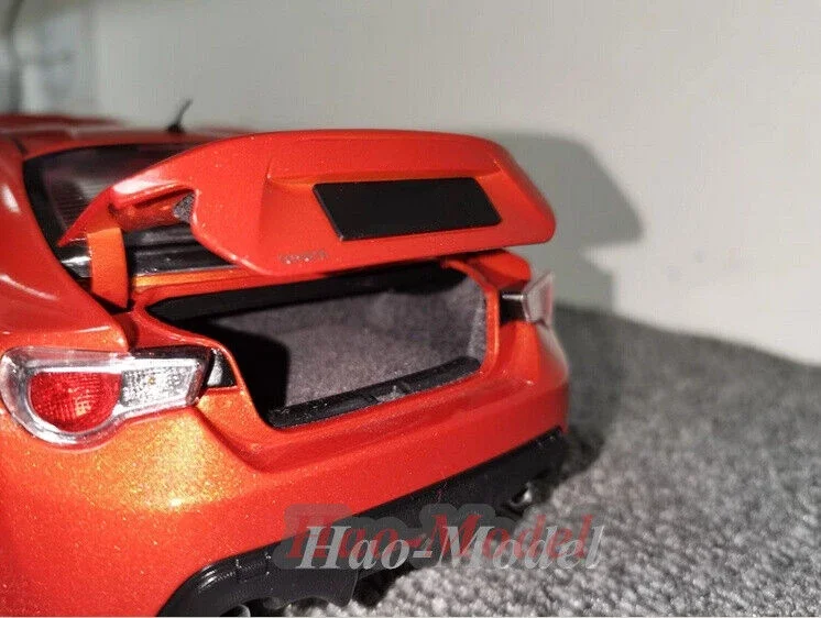 1/18 FAW For Toyota GT86 Sports Car Model Alloy Diecast Kids Toys Boys Birthday Gifts Hobby Display Collection Ornaments Orange