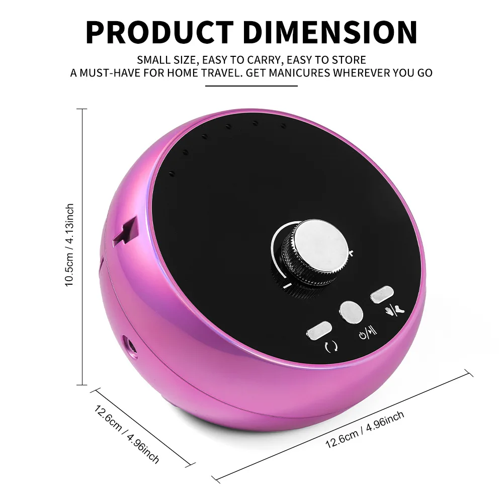 Perceuse à ongles électrique professionnelle, machine de manucure avec moteur sans balais, ensemble de ponceuse N64, équipement de polissage pour salon de manucure, 45000 tr/min