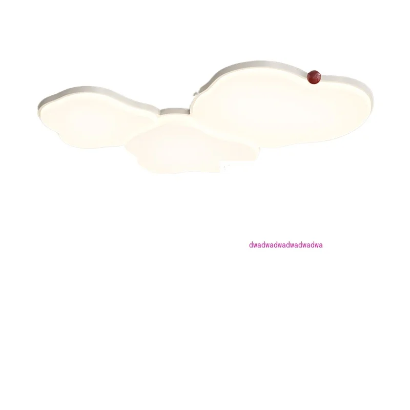 Cream wind living room, ceiling light modern and simple, Nordic cloud light, small milk bean ultra-thin, bedroom light