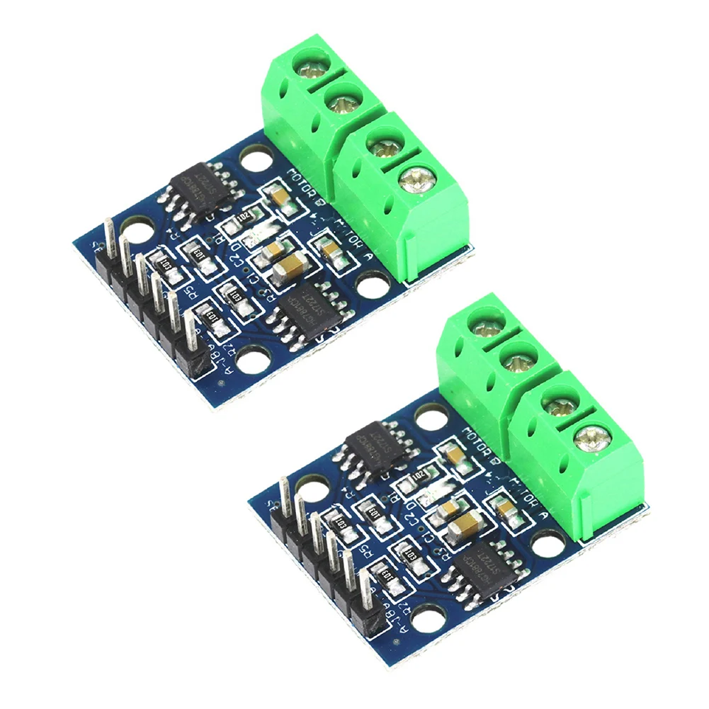 L9110S DC Stepper Motor Driver Board 2PCS Pack with 2.5V to 12V Input Range and 0. for 8a for maximum Working Current per Output