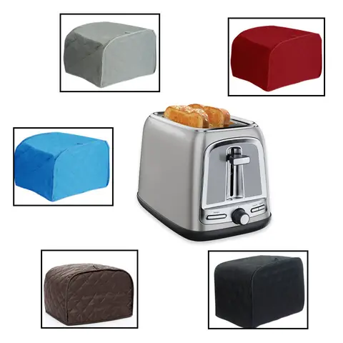 Household 2-piece Toaster Cover Simple Waterproof and Dustproof Cover 4-piece Toaster Cover Dustproof Protection
