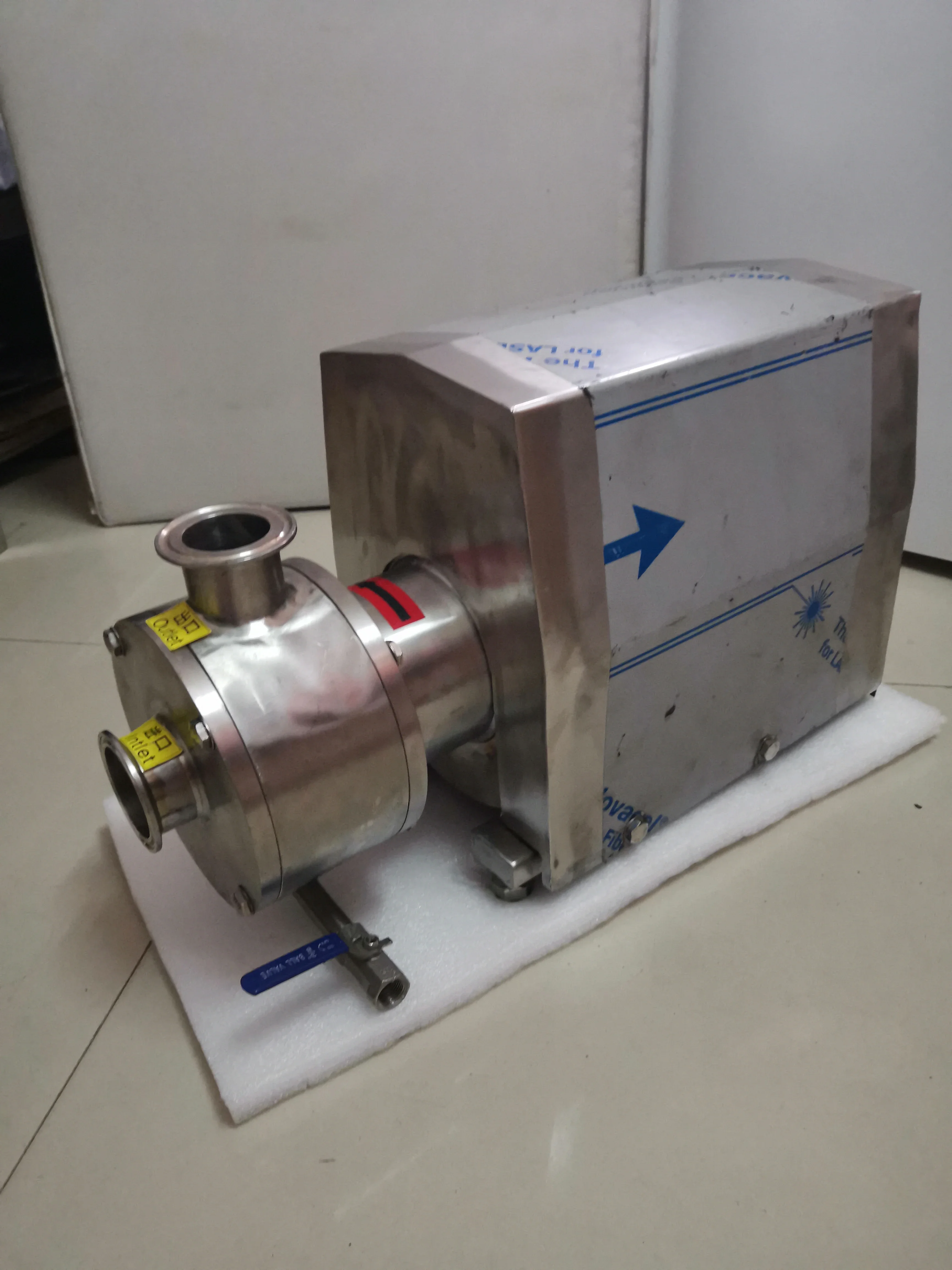

TRL1-100 Pipeline High Shear Emulsifying Pump | 2.2KW Single Stage Inline Emulsion Pump