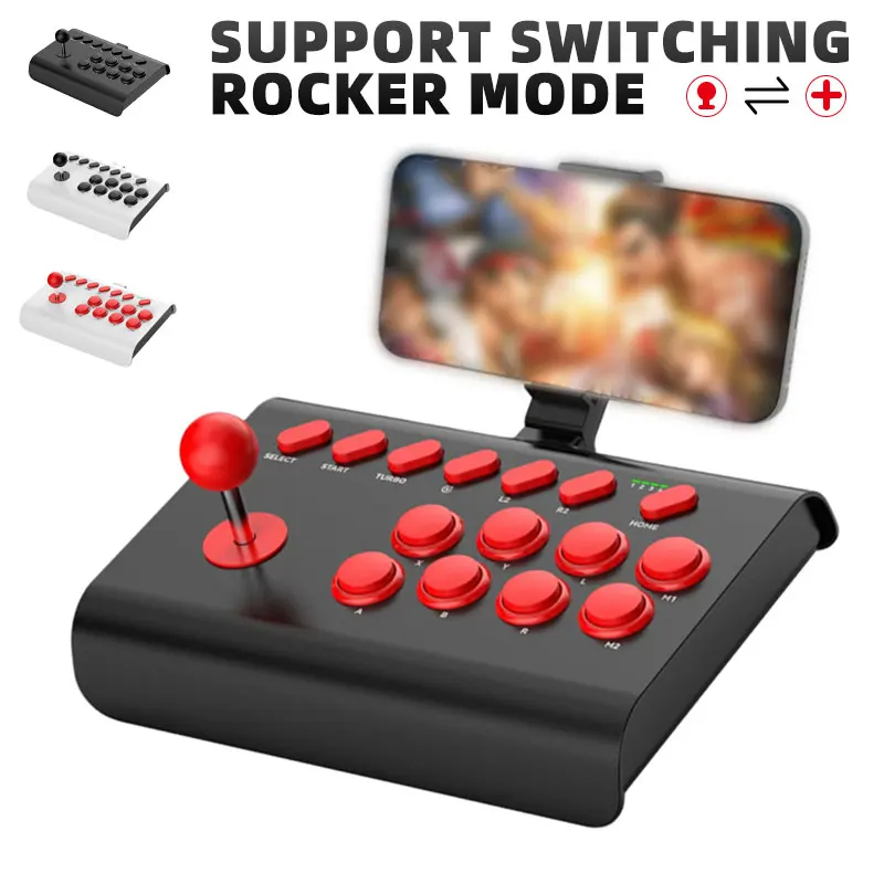 

Игровой джойстик для P4/Switch/PC – мультиплатформенный Bluetooth-контроллер с функцией Turbo, совместимый с Android/iOS/Steam TV Box
