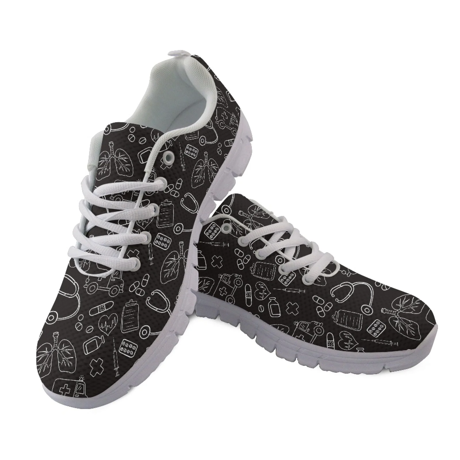 Coloranimal Medical Element Line Women Running Shoes Breathable Lightweight Women Sneakers for Hiking